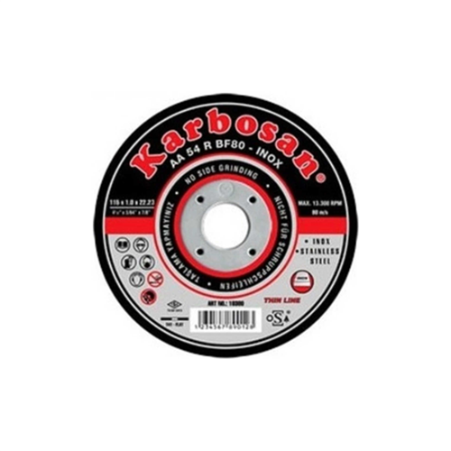 KARBOSAN 115 X 1 İNOX KESİCİ / 25 